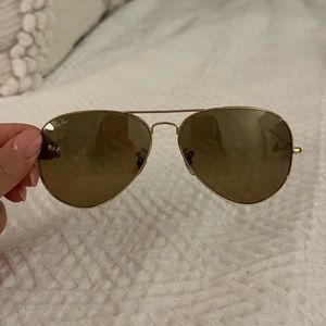 Ray-Ban Aviator Classic Brown Sunglasses